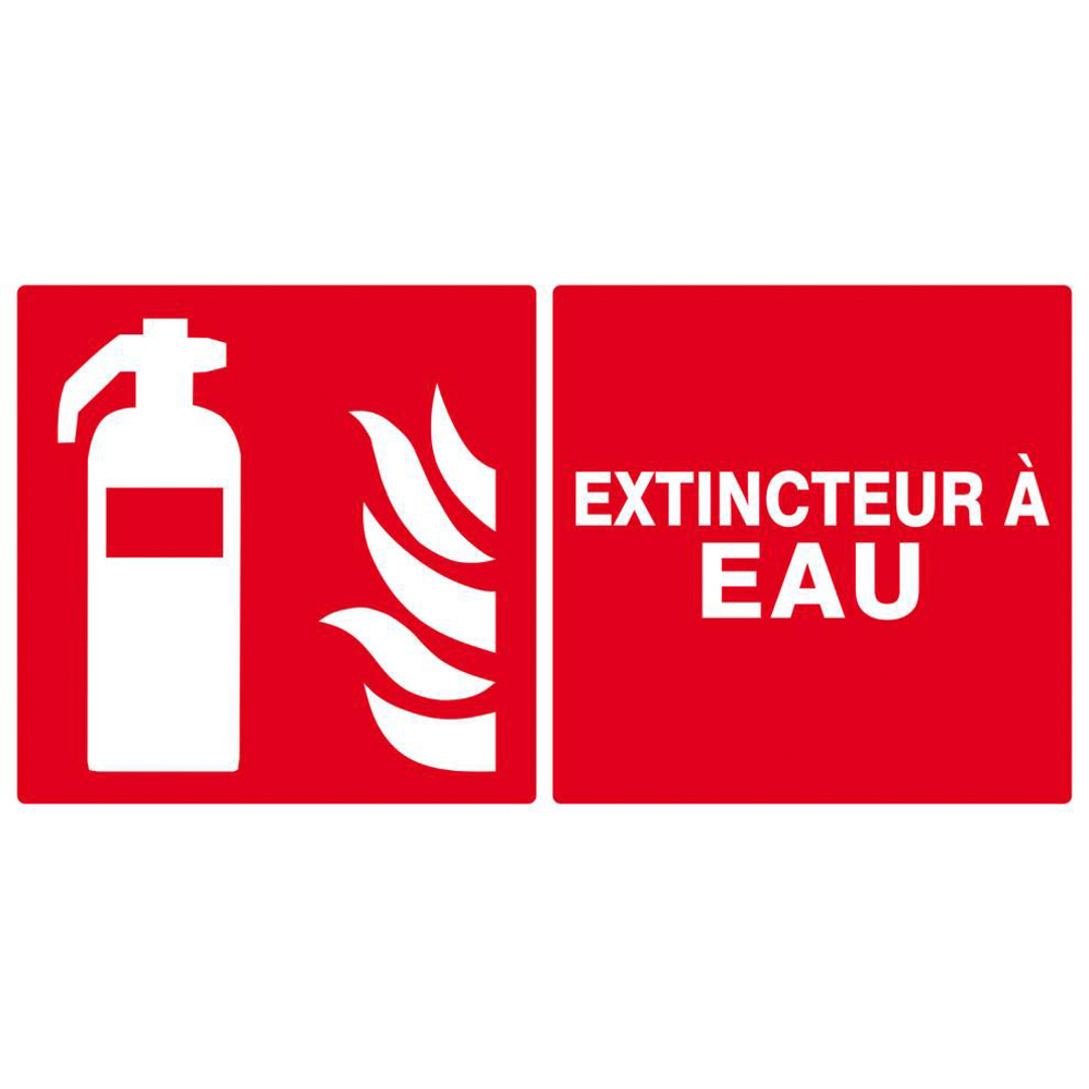 EXTINCTEUR A EAU 330x200mm TALIAPLAST - 621108
