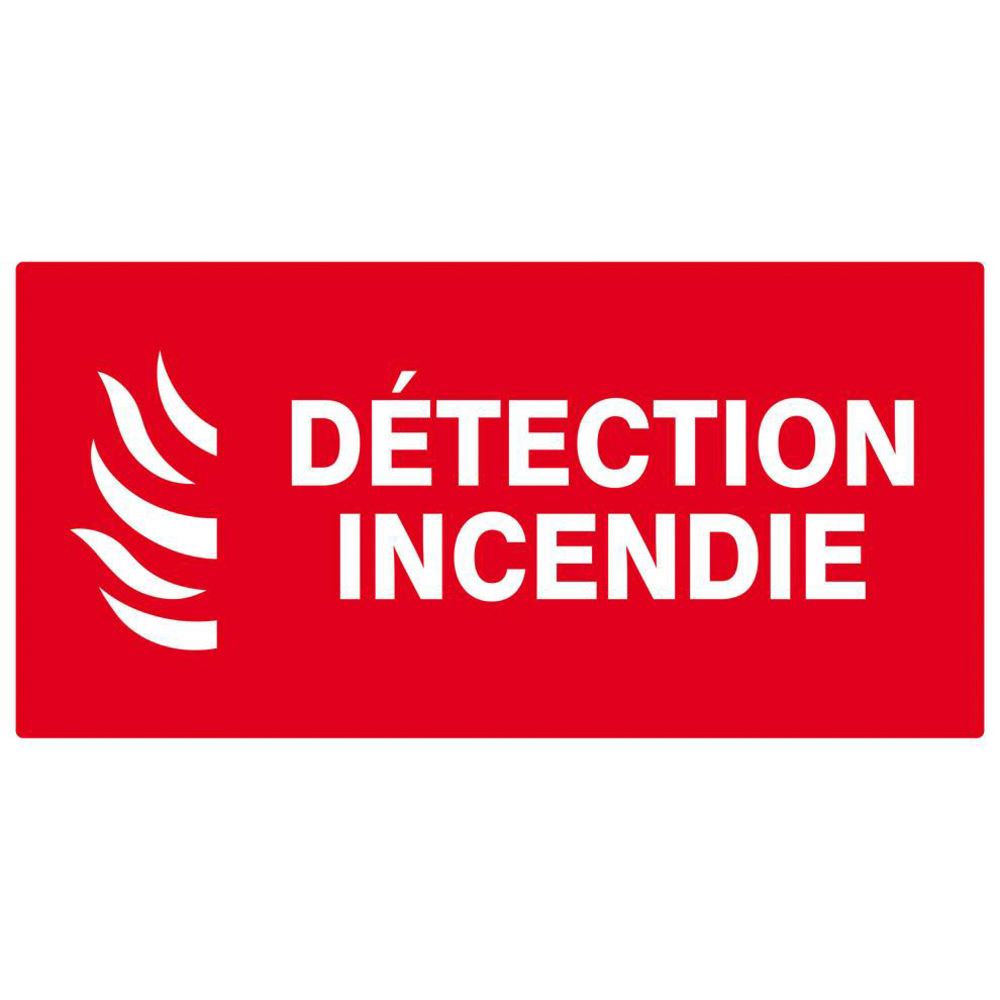 DETECTION INCENDIE 330x200mm TALIAPLAST - 621114