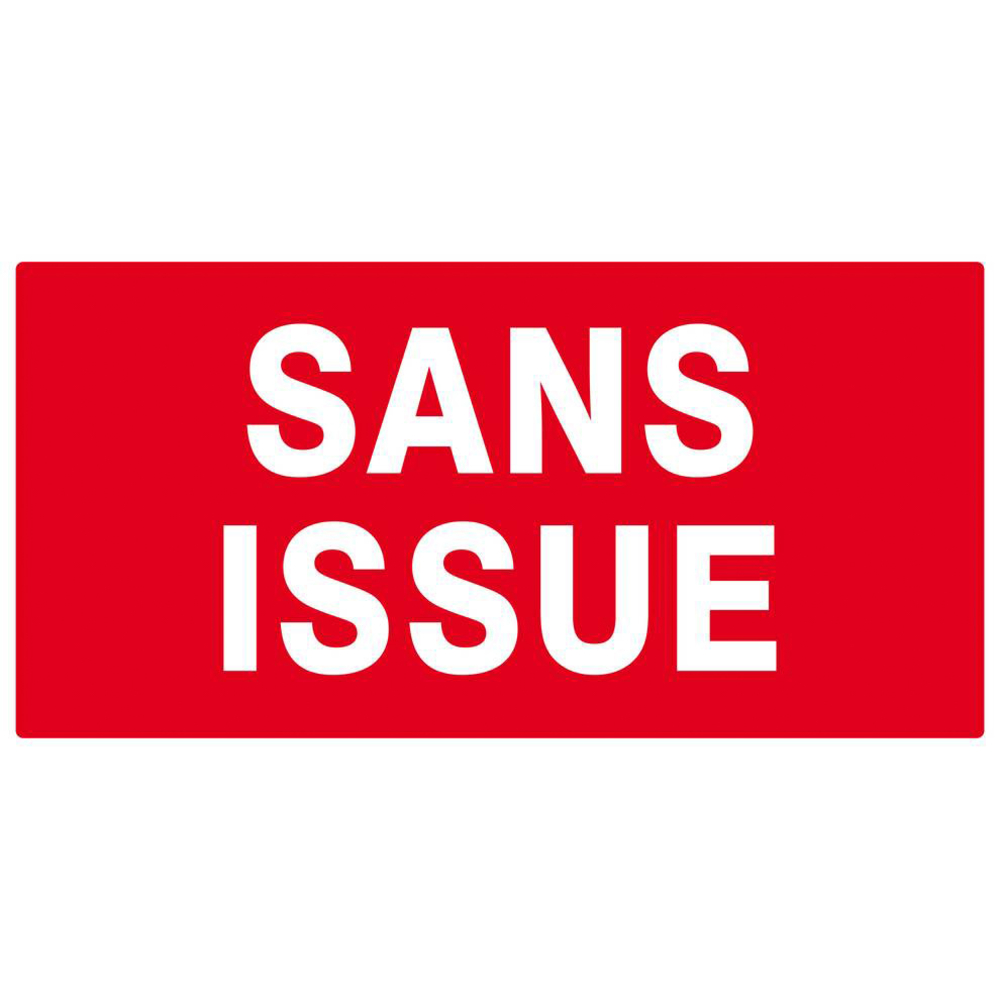 SANS ISSUE (INCENDIE) 330x200mm TALIAPLAST - 621124