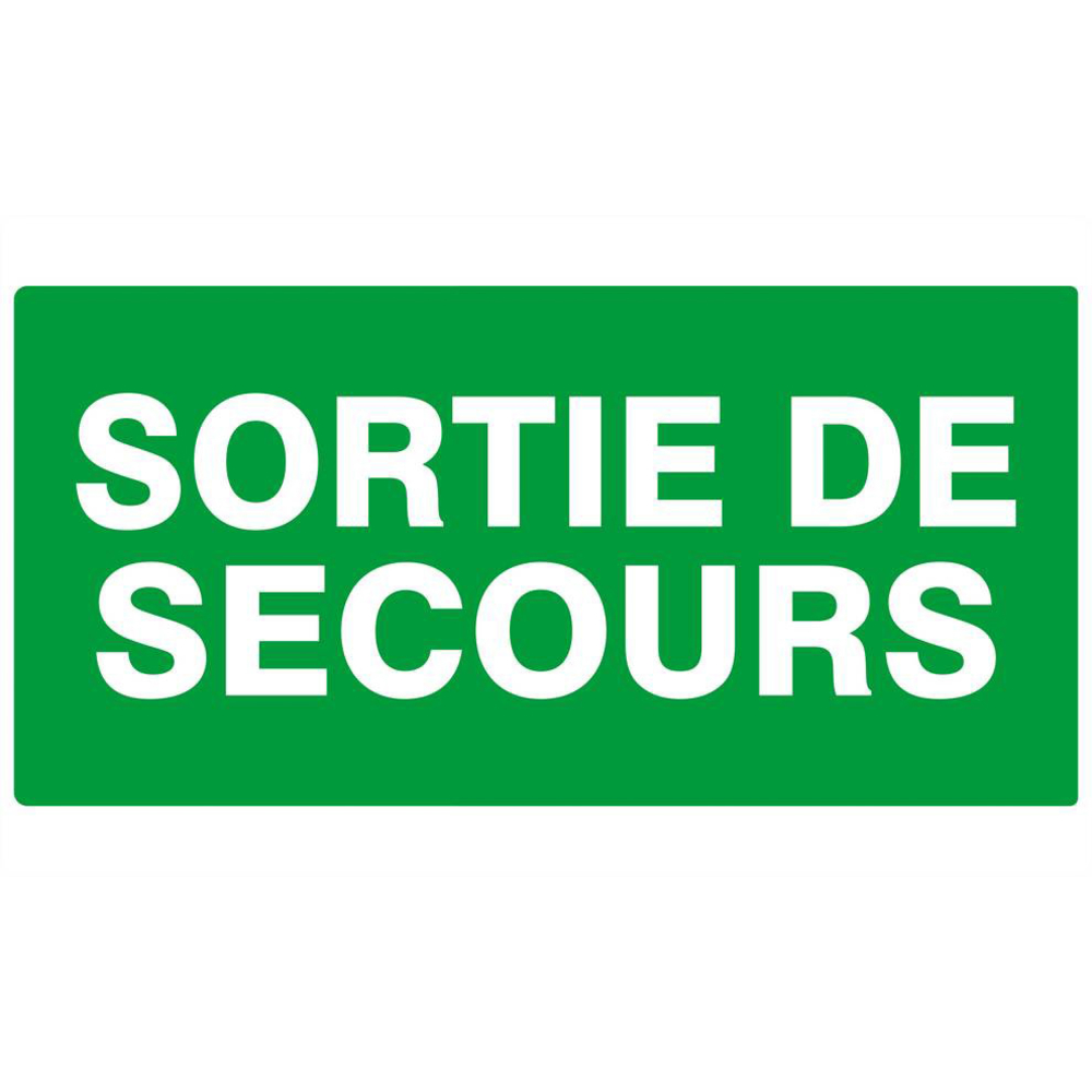 SORTIE DE SECOURS 330x200mm TALIAPLAST - 621432