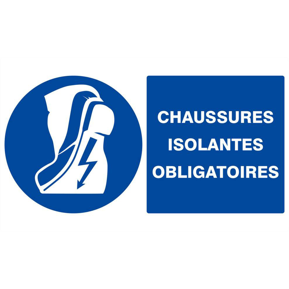 CHAUSSURES ISOLANTES OBLIGATOIRES 330x200mm TALIAPLAST - 621516