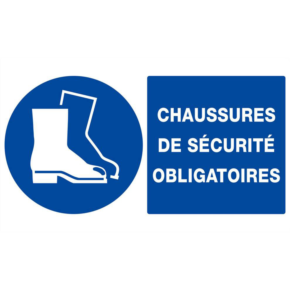 CHAUSSURES DE SECURITE OBLIGATOIRES 330x200mm TALIAPLAST - 621518