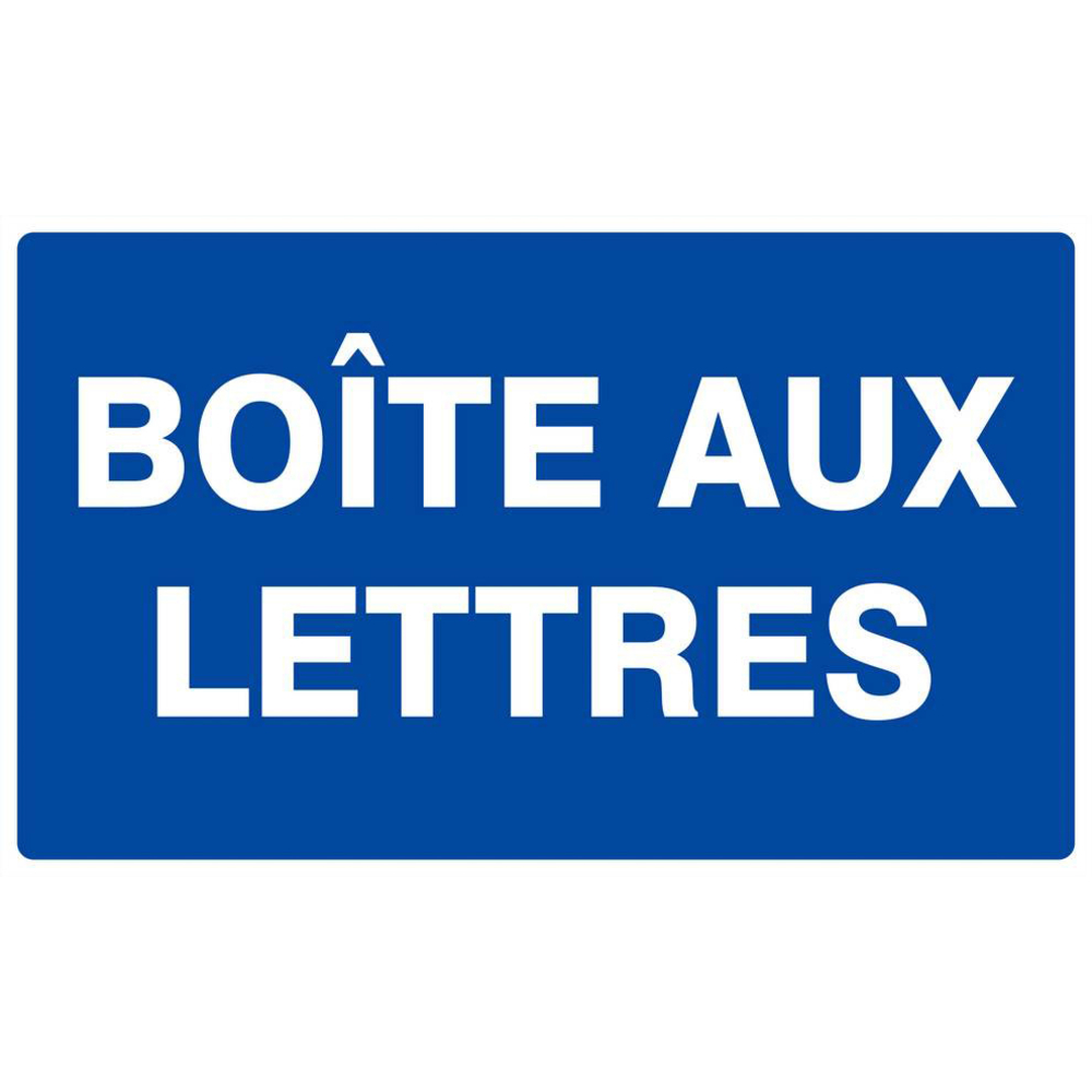 Panneau rigide BOITE AUX LETTRES 330x200mm TALIAPLAST - 621609