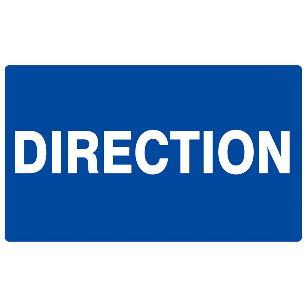 Panneau rigide DIRECTION 330x200mm TALIAPLAST - 621613