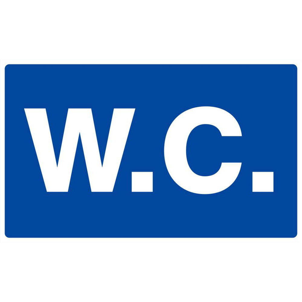 Panneau rigide W.C 330x200mm TALIAPLAST - 621632