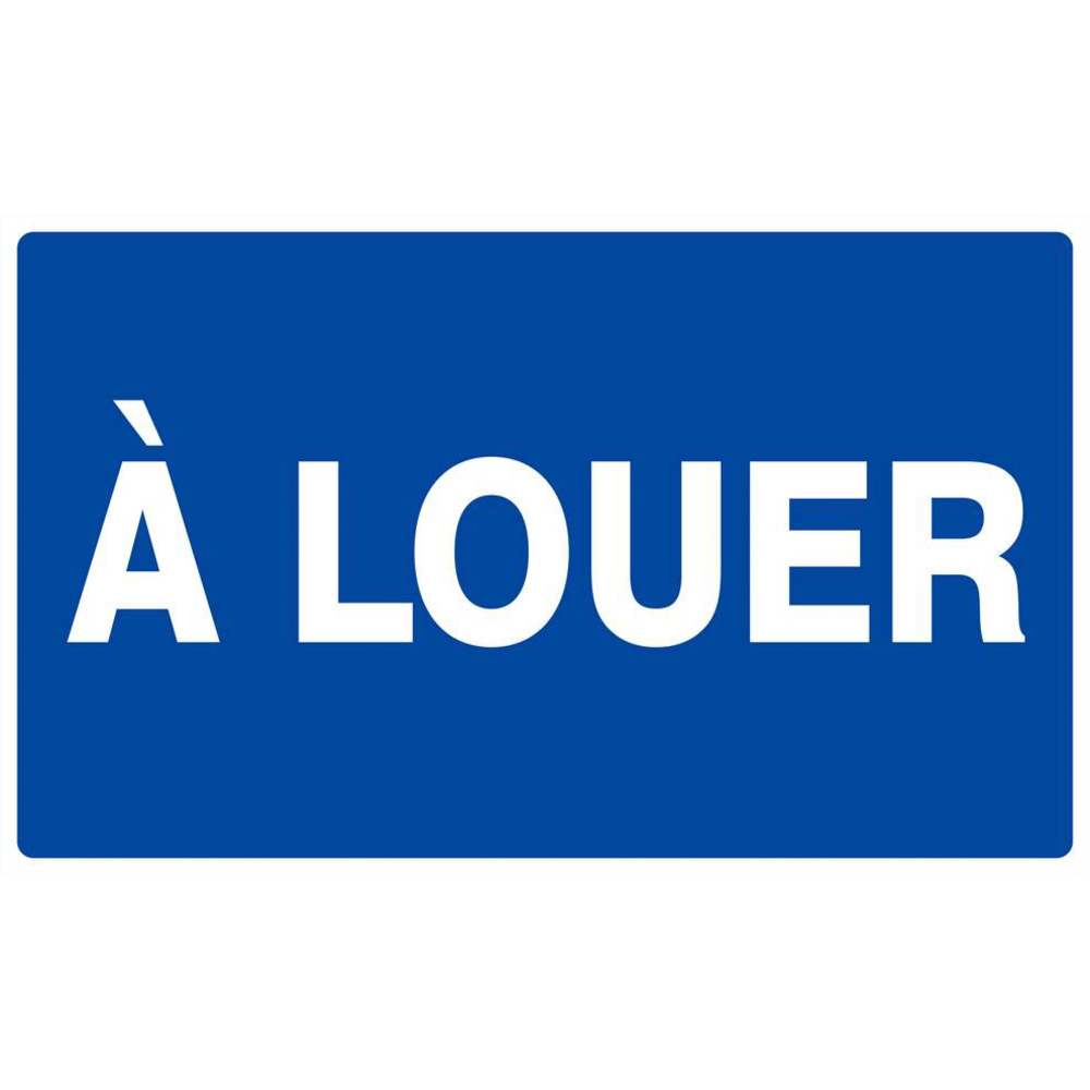 Panneau rigide A LOUER 330x200mm TALIAPLAST - 621634