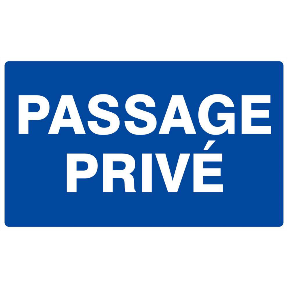 PASSAGE PRIVE 330x200mm TALIAPLAST - 621635