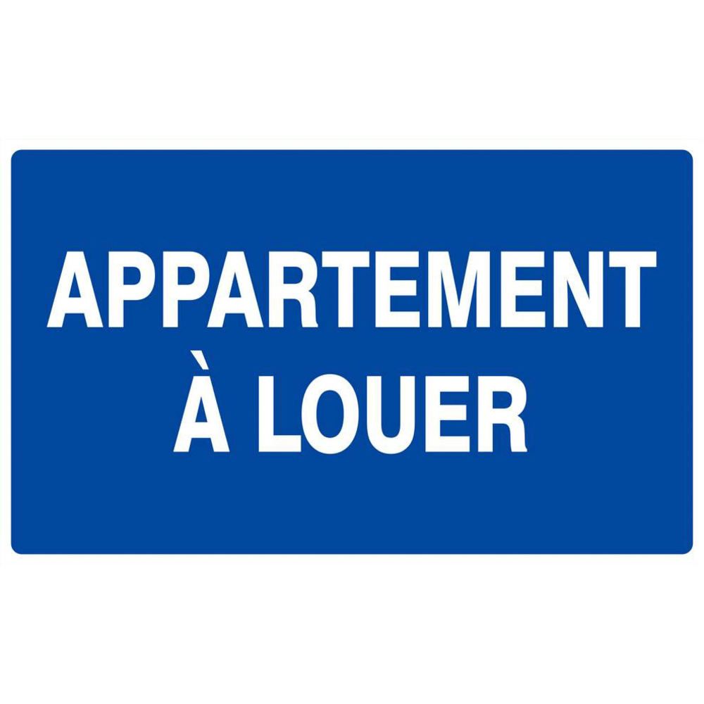 Panneau rigide APPARTEMENT A LOUER 330x200mm TALIAPLAST - 621636