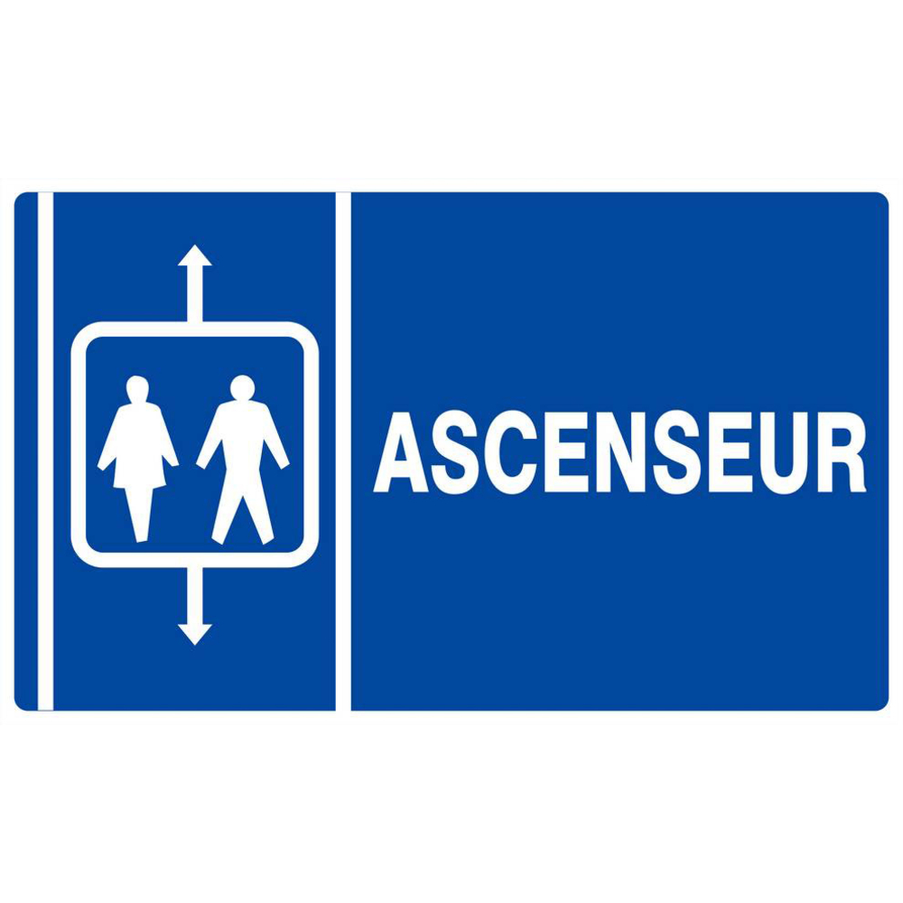 Panneau rigide ASCENSEUR 330x200mm TALIAPLAST - 621637