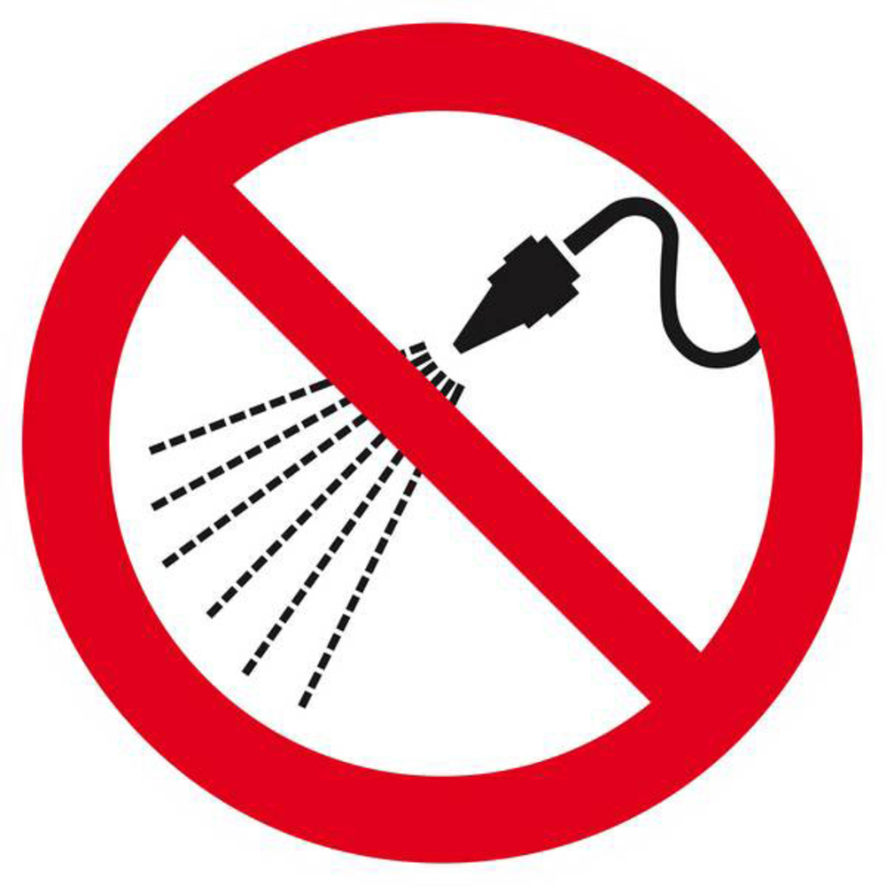 Panneau rigide INTERDIT D ARROSER D.300mm TALIAPLAST - 622305