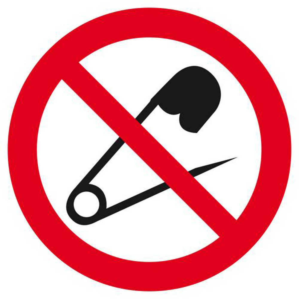 Panneau rigide EPINGLE INTERDITE D.300mm TALIAPLAST - 622316