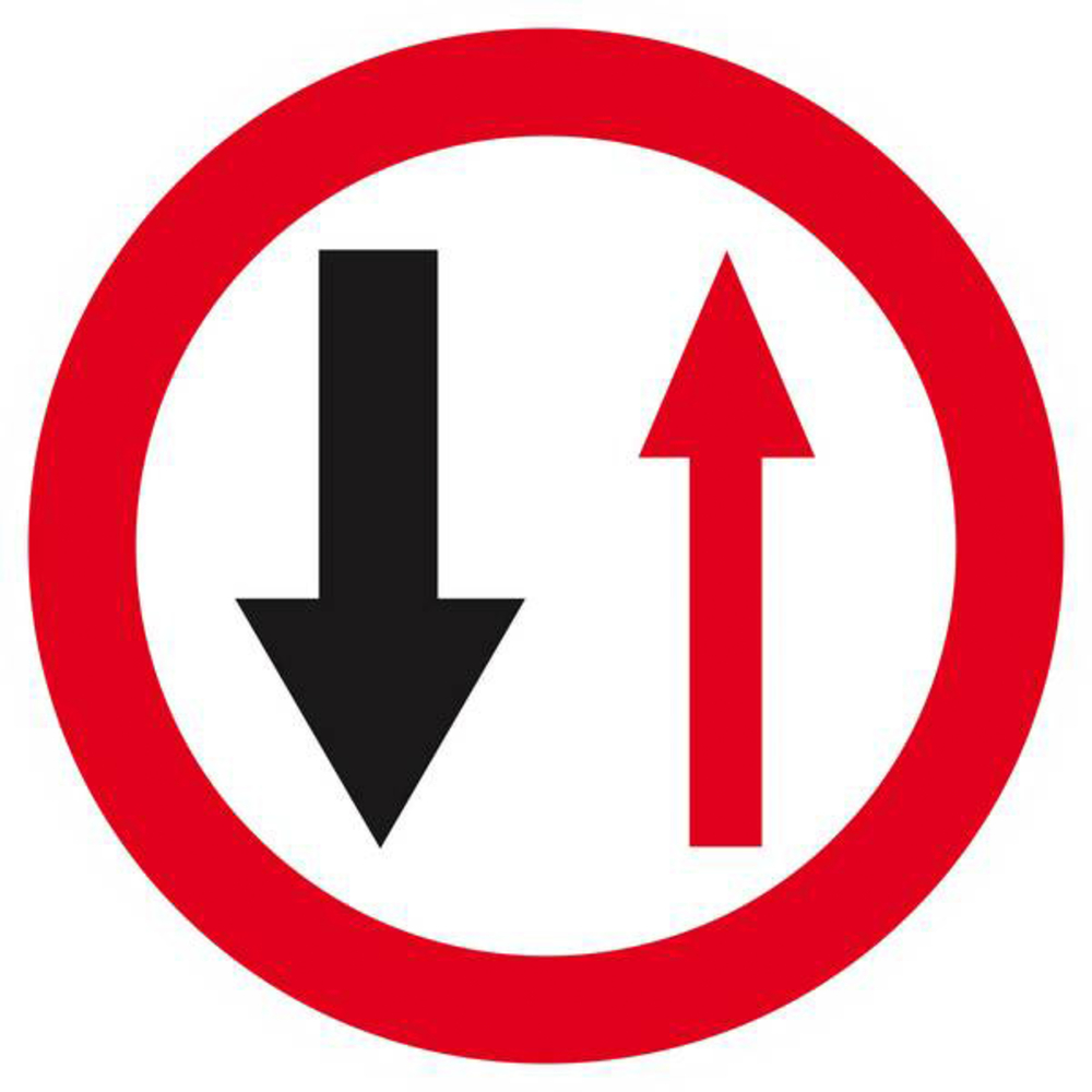 Panneau rigide VOUS N'ETES PAS PRIORITAIRE D.420mm TALIAPLAST - 623268