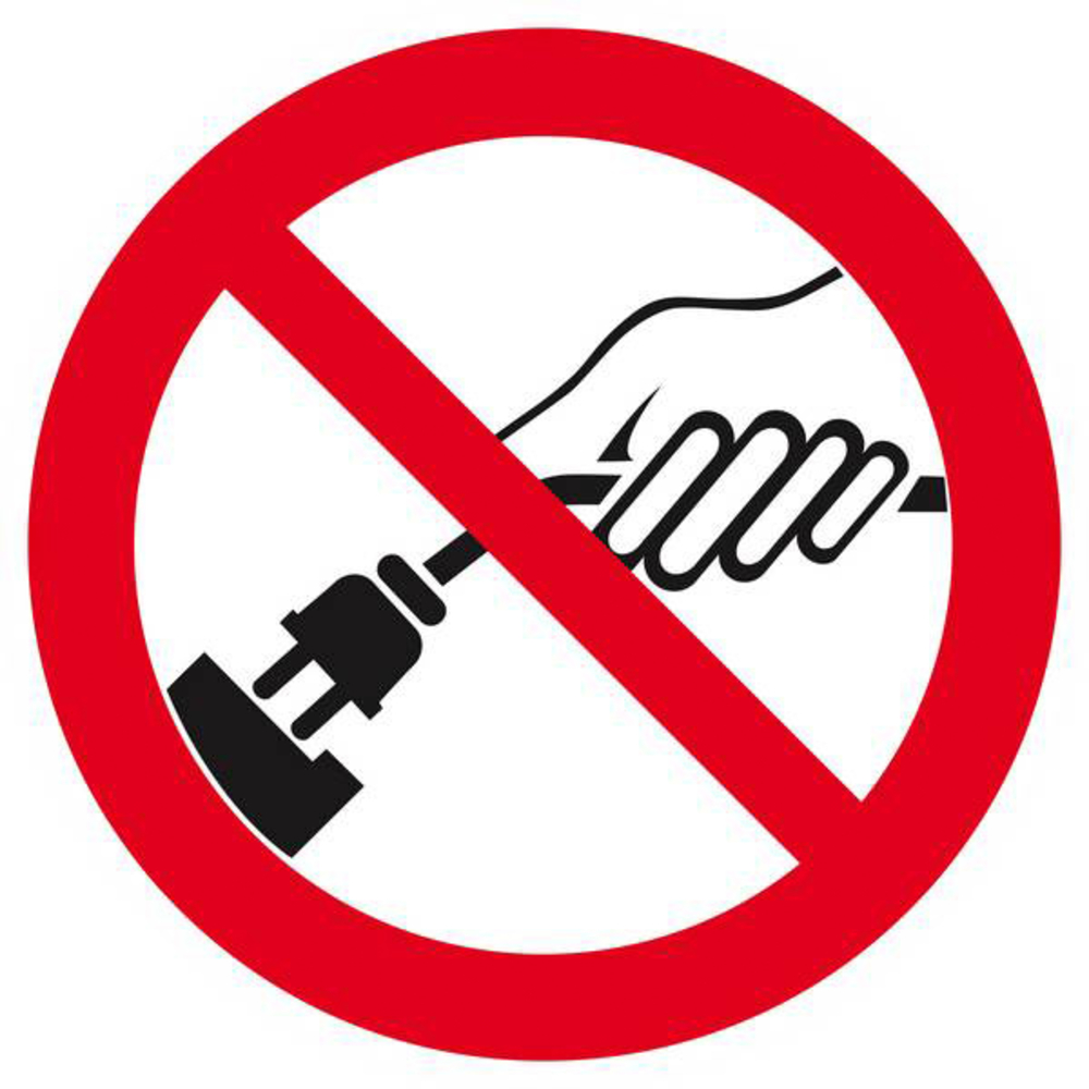 Panneau rigide INTERDIT DE RETIRER LA PRISE D.420mm TALIAPLAST - 623324