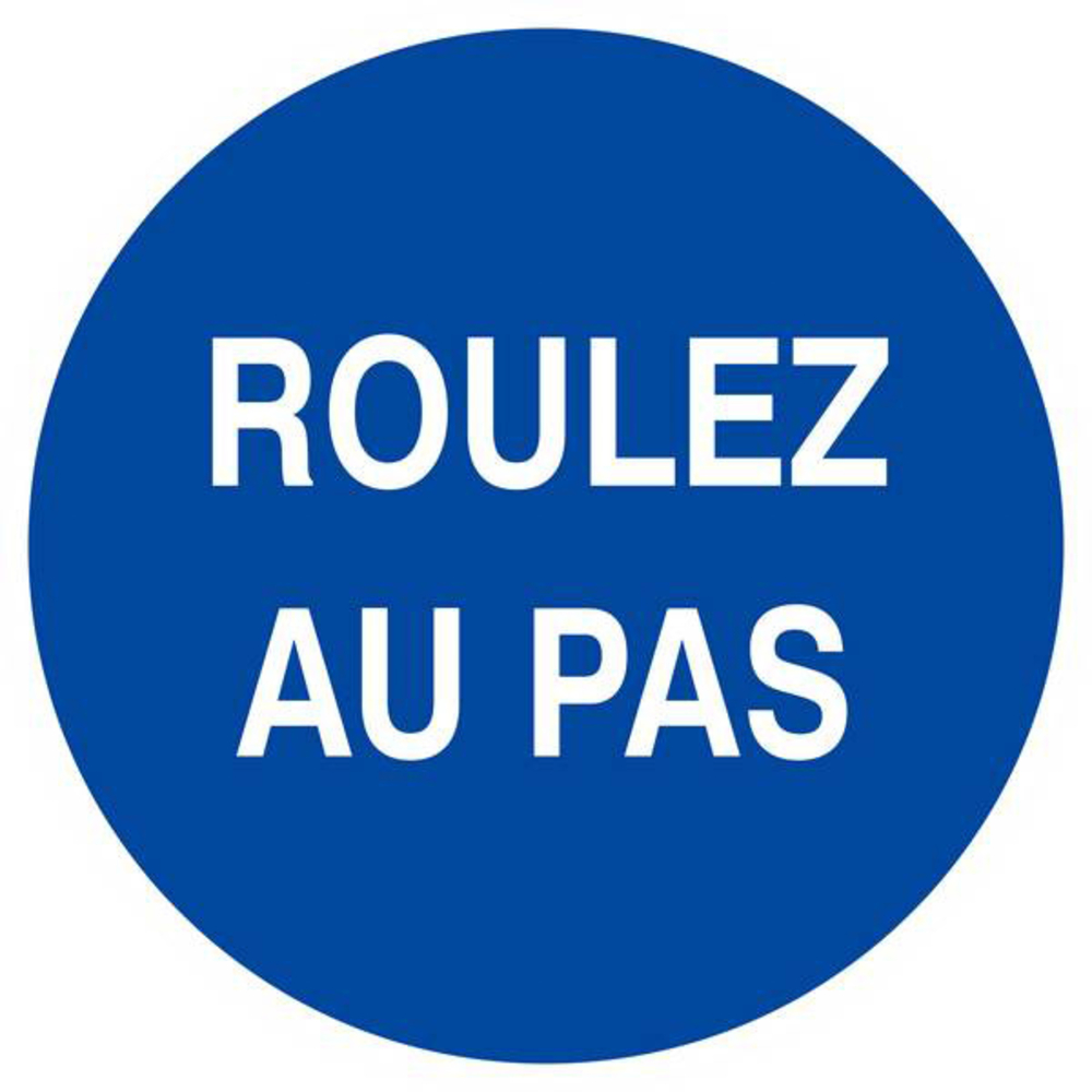 Panneau rigide ROULEZ AU PAS D.420mm TALIAPLAST - 623501