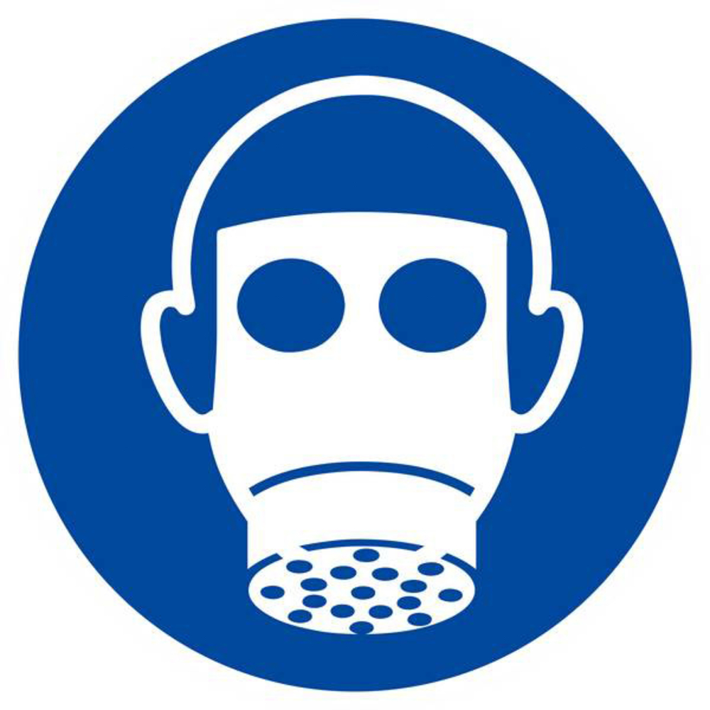 Panneau rigide PROTECTION DES VOIES RESPIRATOIRES OBLIGAT. D.420mm TALIAPLAST - 623511