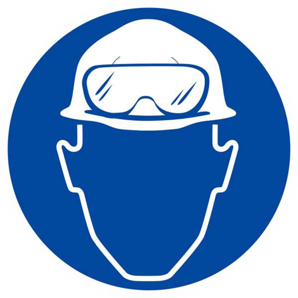 PROTECTION OBLIGATOIRE TETE/VUE CONTRE L'ACIDE D.420mm TALIAPLAST - 623545