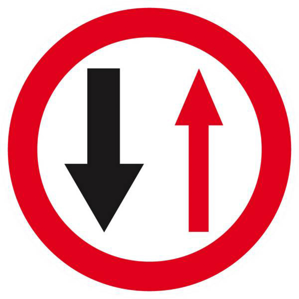 Panneau rigide VOUS N'ETES PAS PRIORITAIRE D.80mm TALIAPLAST - 624268