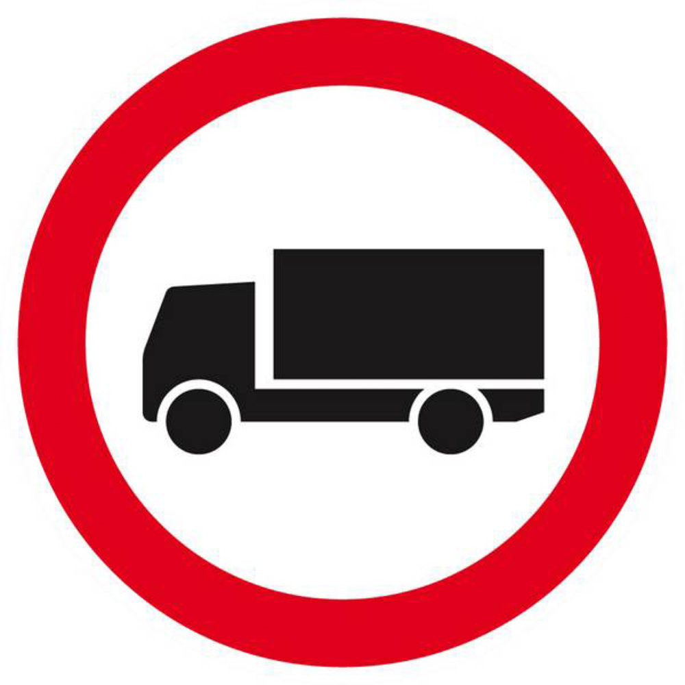 Panneau rigide INTERDIT AUX POIDS LOURDS D.80mm TALIAPLAST - 624284