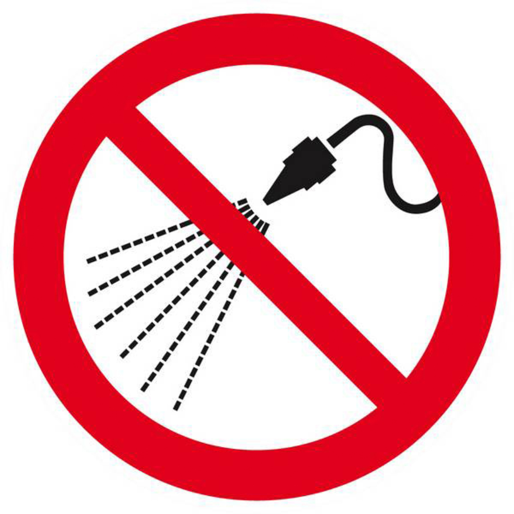 Panneau rigide INTERDIT D'ARROSER D.80mm TALIAPLAST - 624305