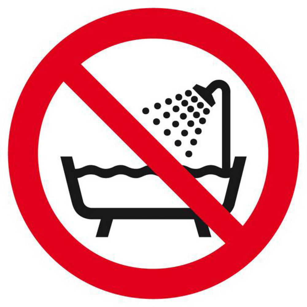 Panneau rigide NE PAS UTILISER DANS UNE BAIGNOIRE / UNE DOUCHE D.80mm TALIAPLAST - 624307