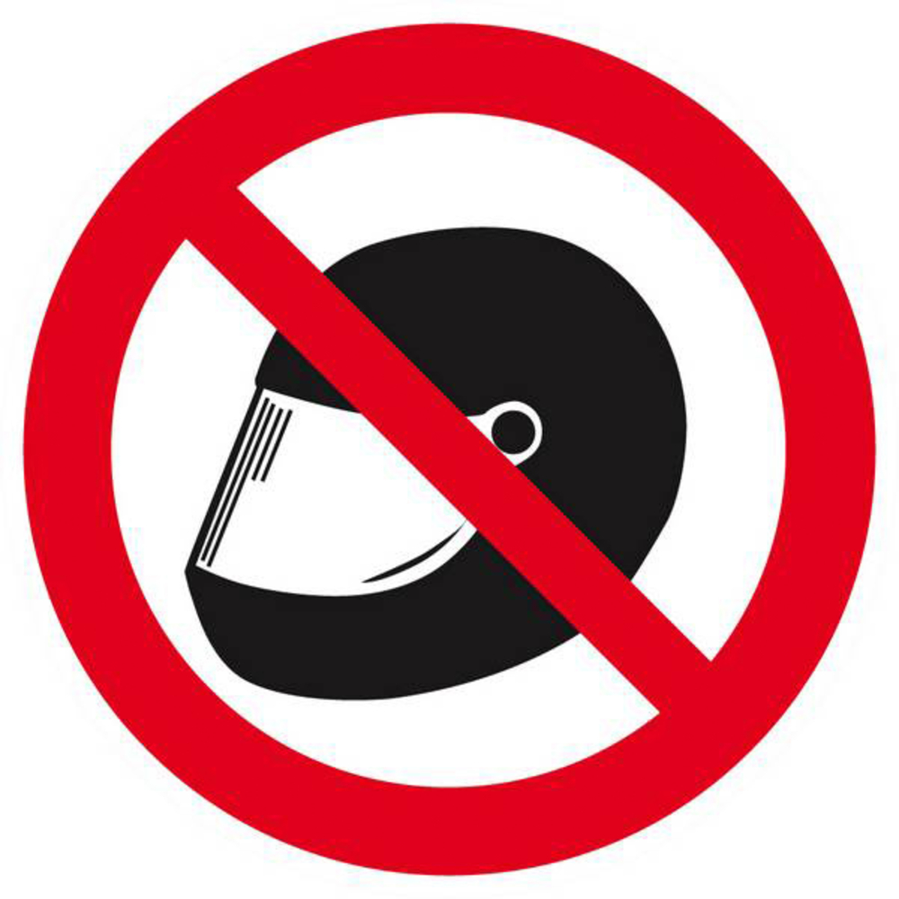 Panneau rigide CASQUE INTERDIT D.80mm TALIAPLAST - 624312