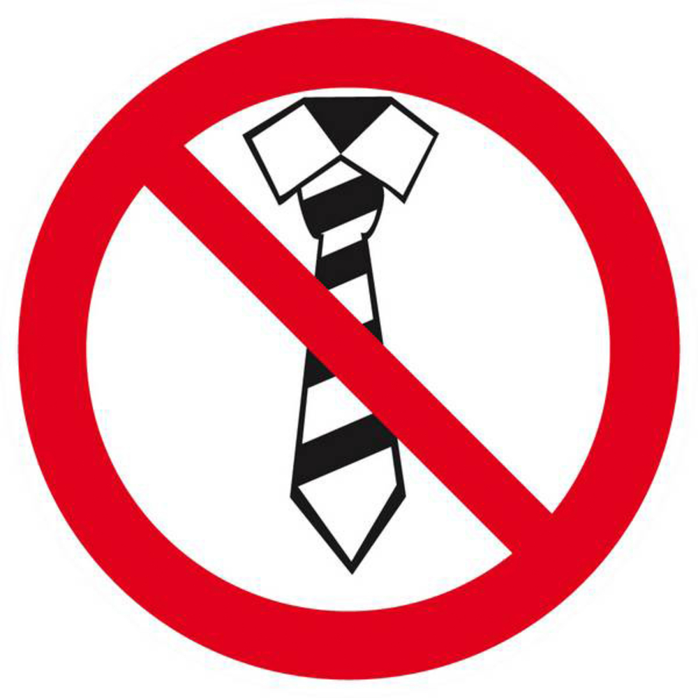 Panneau rigide CRAVATE INTERDITE D.80mm TALIAPLAST - 624315