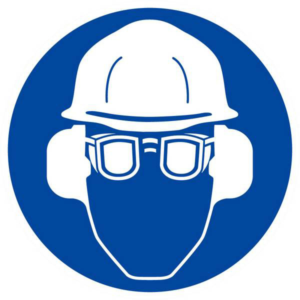 PROTECTION OBLIGATOIRE TETE/VUE/OUIE D.80mm TALIAPLAST - 624505