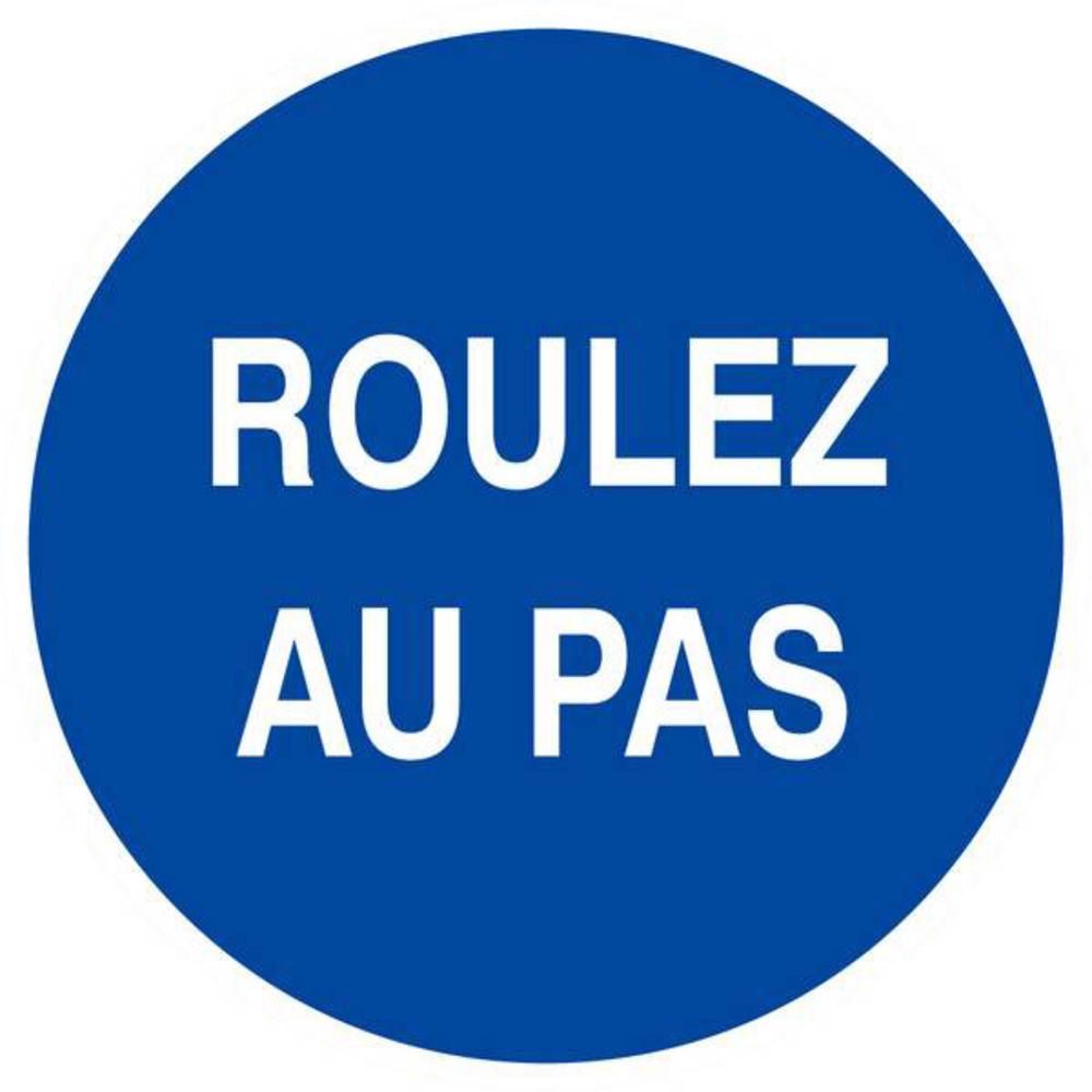 Panneau rigide ROULEZ AU PAS D.80mm TALIAPLAST - 624517