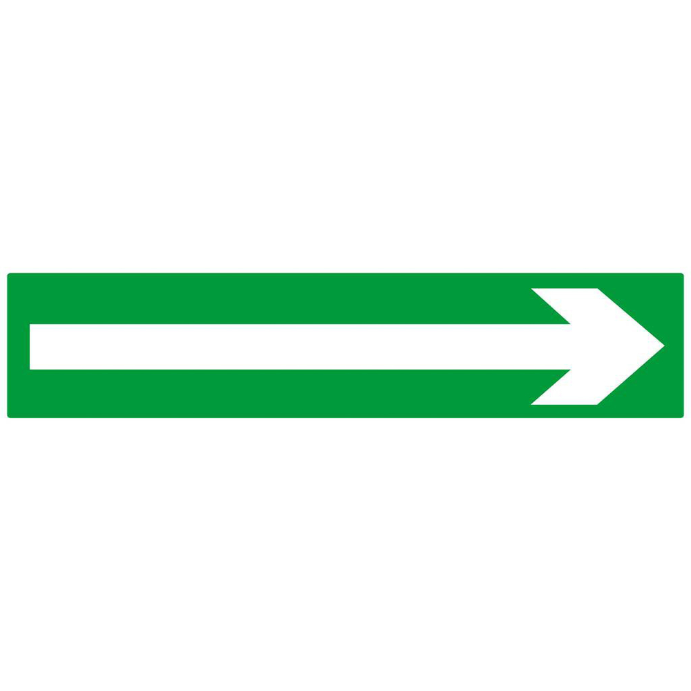PANNEAU FLECHE (SECOURS) 330X75MM TALIAPLAST - 625419
