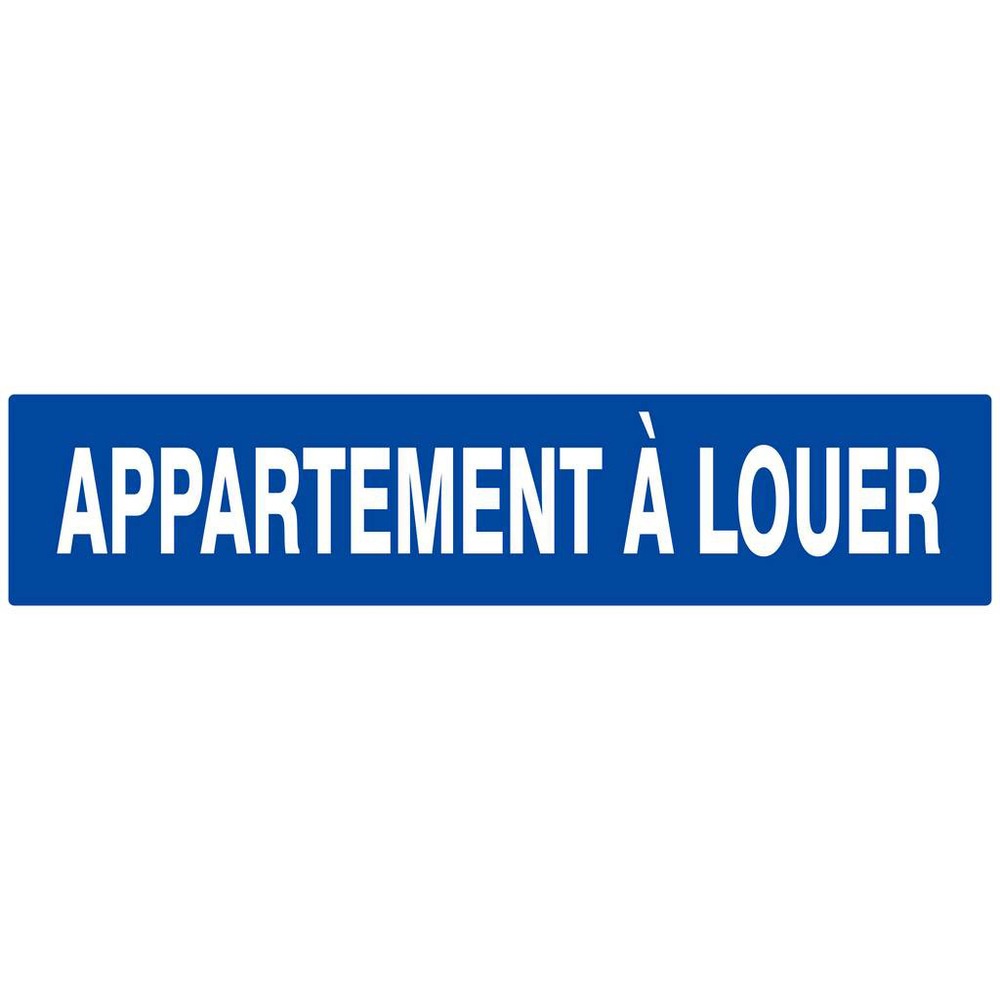Panneau rigide APPARTEMENT A LOUER 330X75MM TALIAPLAST - 625636
