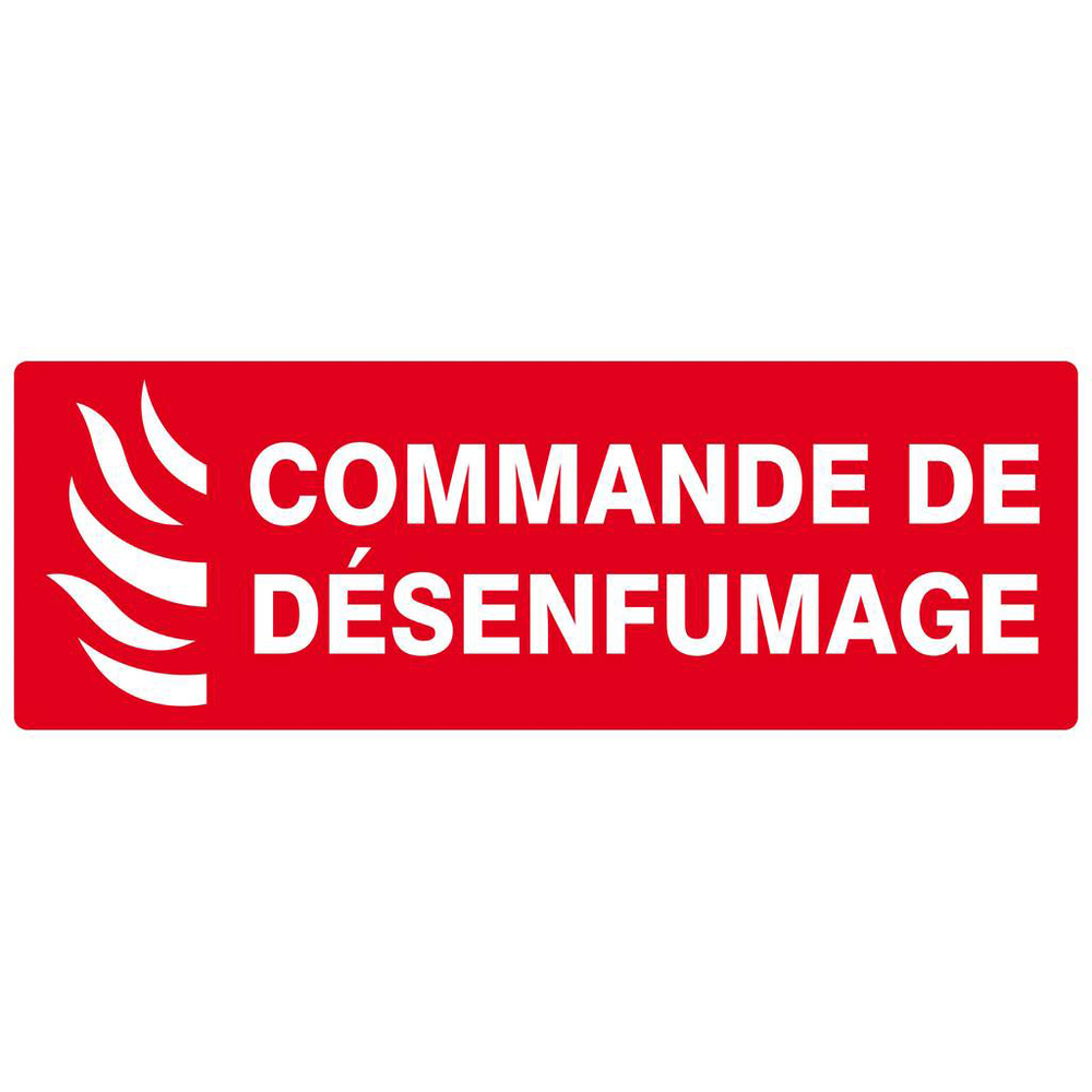 PANNEAU COMMANDE DE DESENFUMAGE 330X120MM TALIAPLAST - 626117