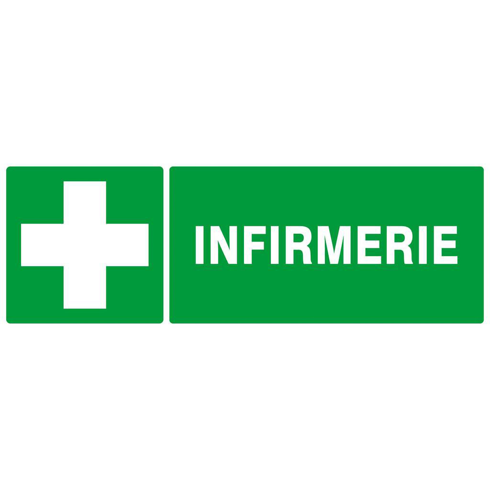 PANNEAU INFIRMERIE 330X120MM TALIAPLAST - 626408