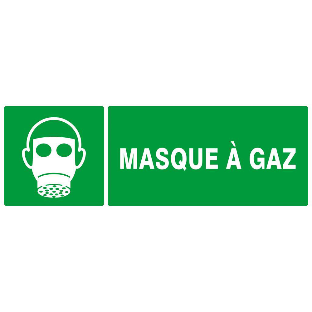 PANNEAU MASQUE A GAZ 330X120MM TALIAPLAST - 626410