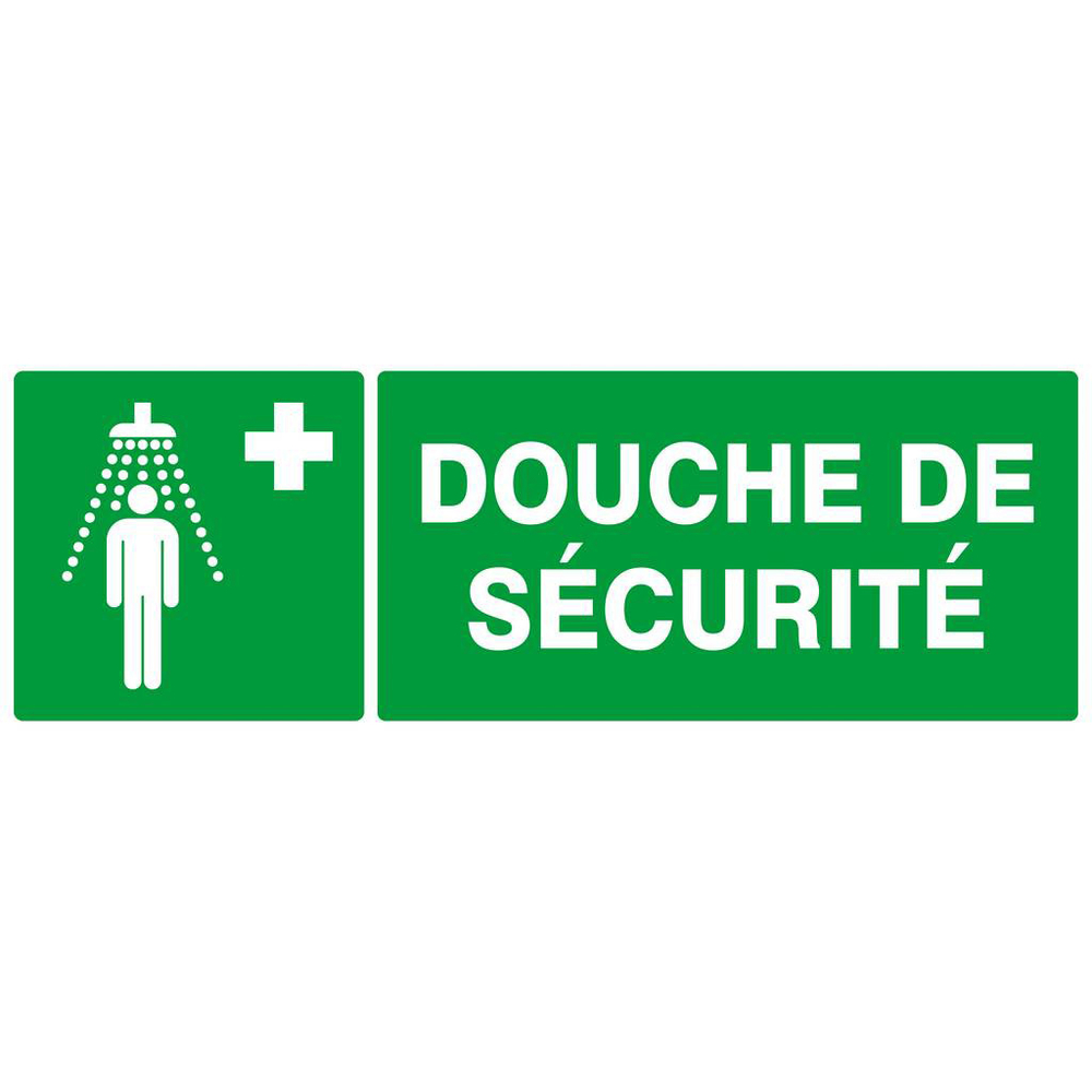 PANNEAU DOUCHE DE SECURITE 330X120MM TALIAPLAST - 626412