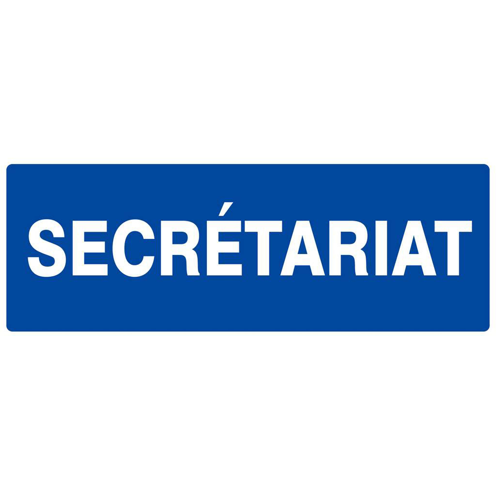 Panneau rigide SECRETARIAT 330X120MM TALIAPLAST - 626628