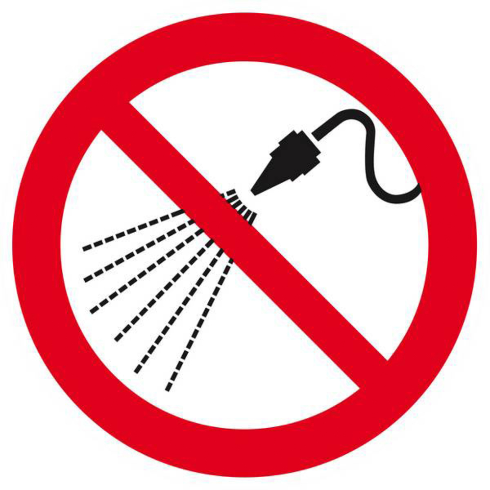 Panneau rigide INTERDIT D'ARROSER Ø180MM TALIAPLAST - 627305