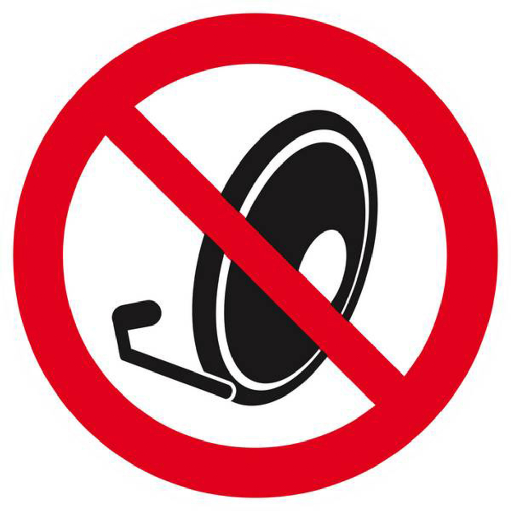 Panneau rigide PARABOLES INTERDITES Ø180MM TALIAPLAST - 627337