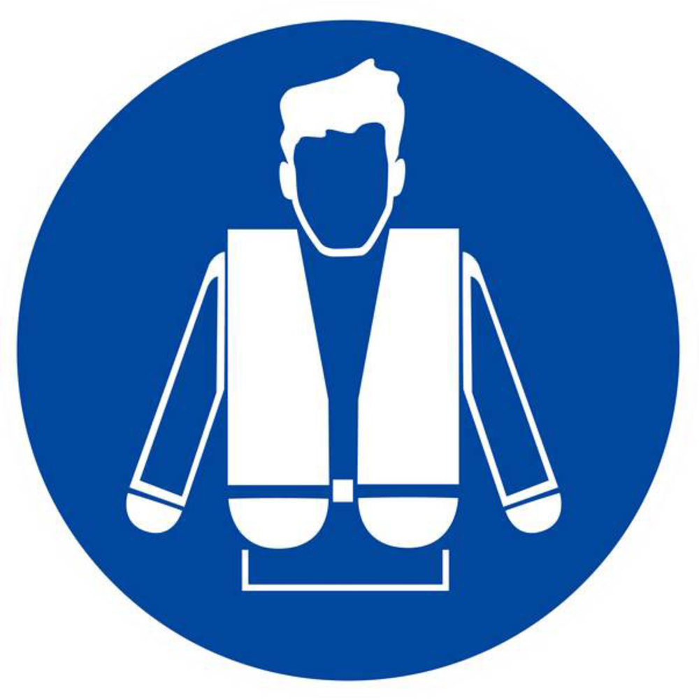 PANNEAU GILET DE SAUVETAGE OBLIGATOIRE Ø180MM TALIAPLAST - 627552