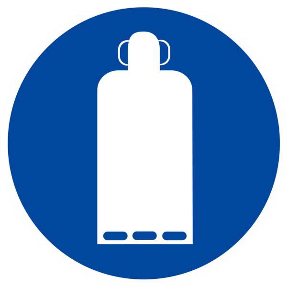 PANNEAU BOUTEILLE DE GAZ OBLIGATOIRE Ø180MM TALIAPLAST - 627564