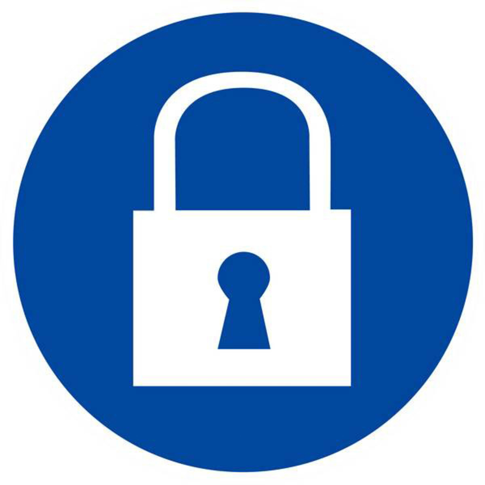 PANNEAU CADENAS OBLIGATOIRE Ø180MM TALIAPLAST - 627565