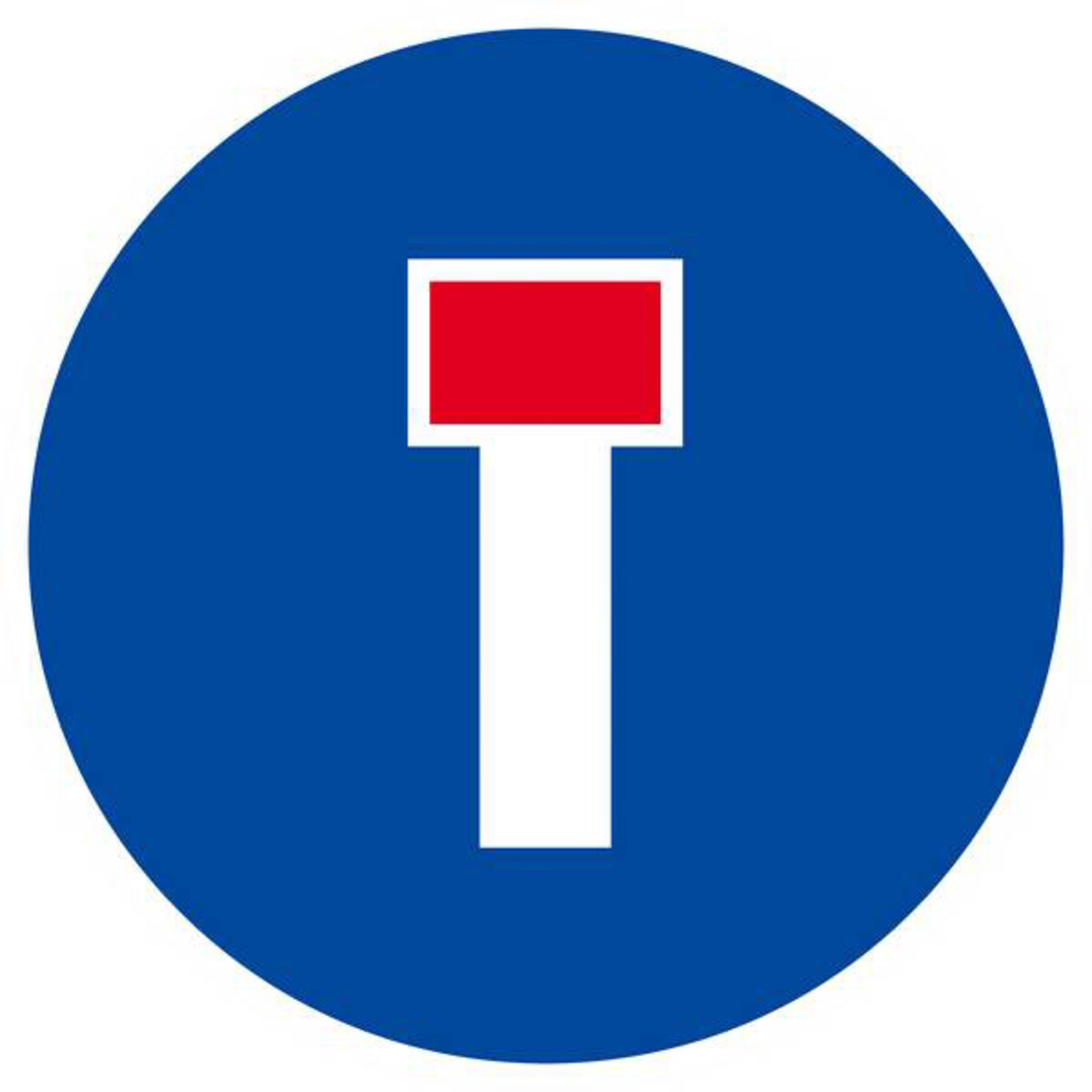 Panneau rigide VOIE SANS ISSUE Ø180MM TALIAPLAST - 627587