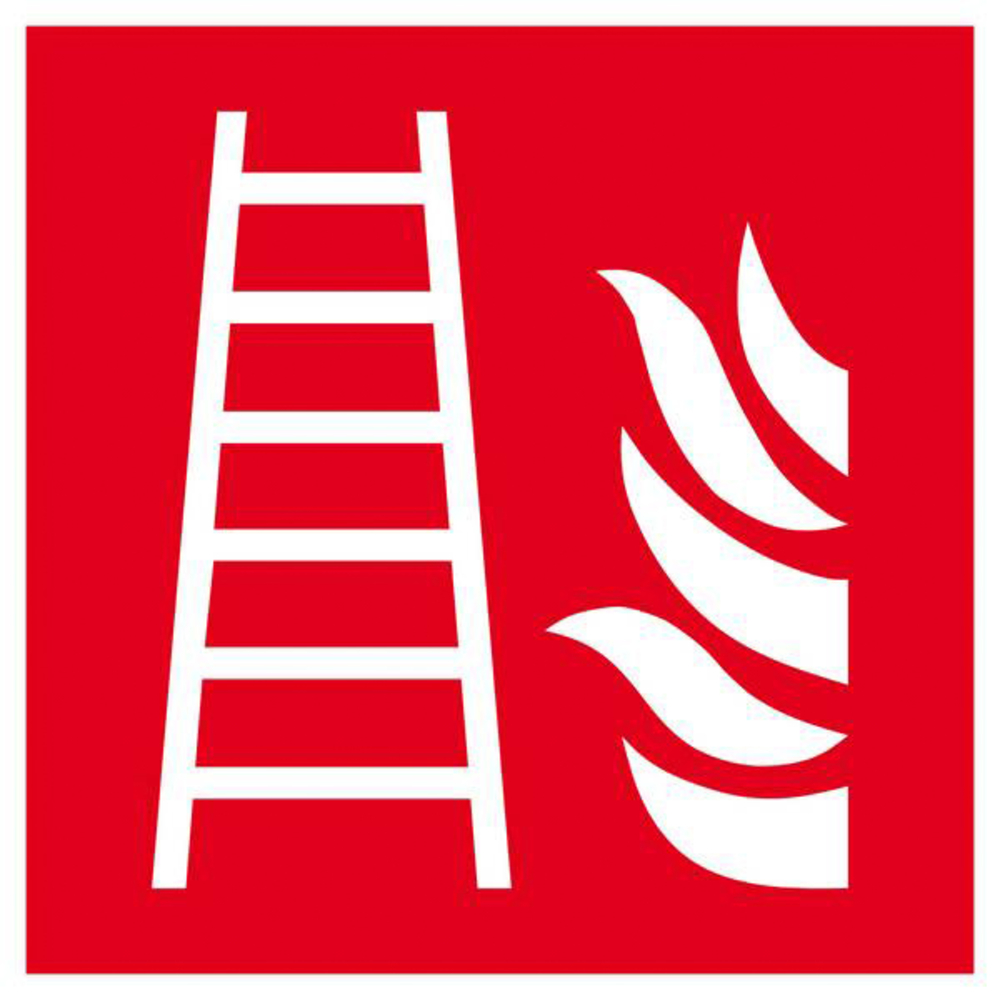 PANNEAU ECHELLE D'INCENDIE 200X200MM TALIAPLAST - 628105