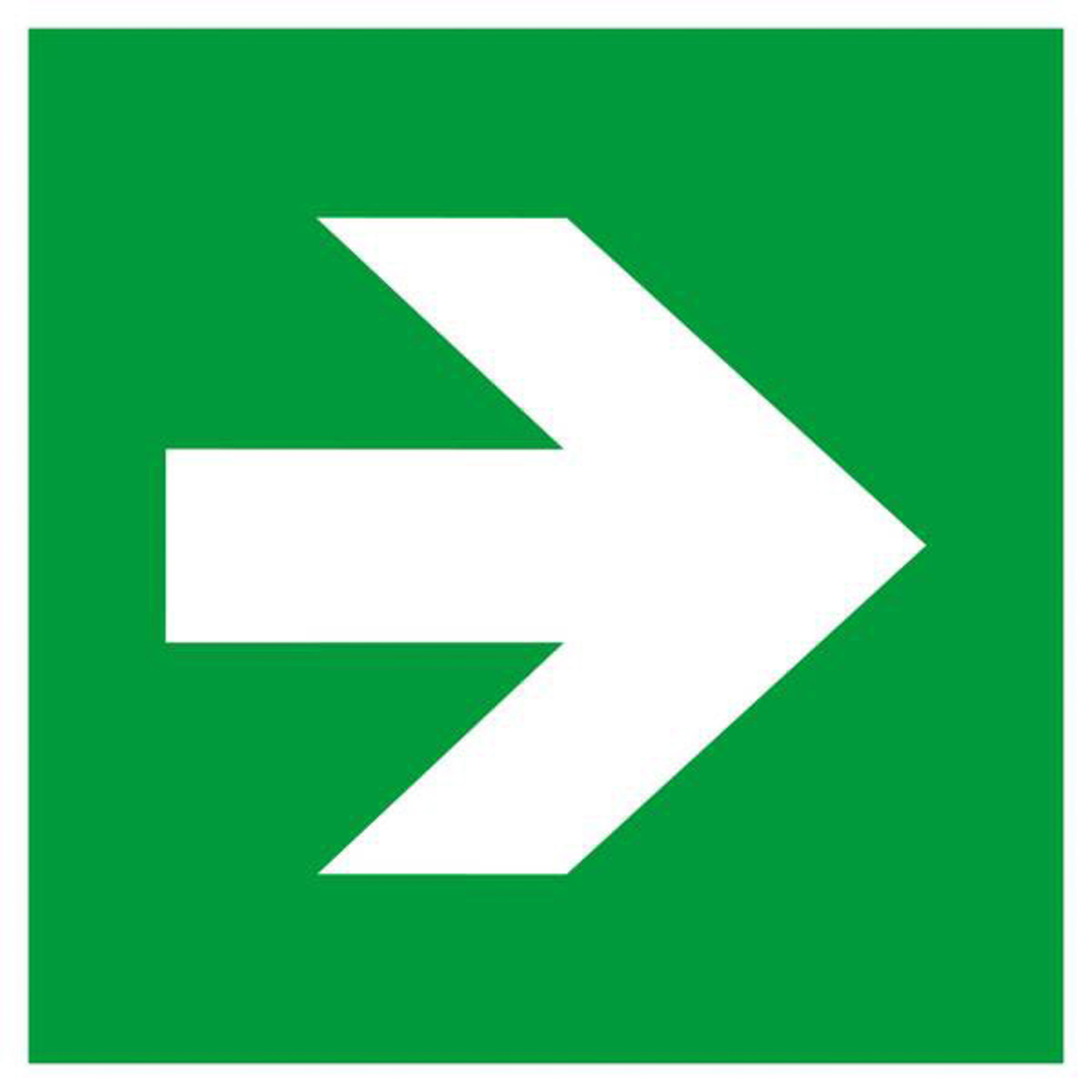 PANNEAU FLECHE 200X200MM TALIAPLAST - 628418