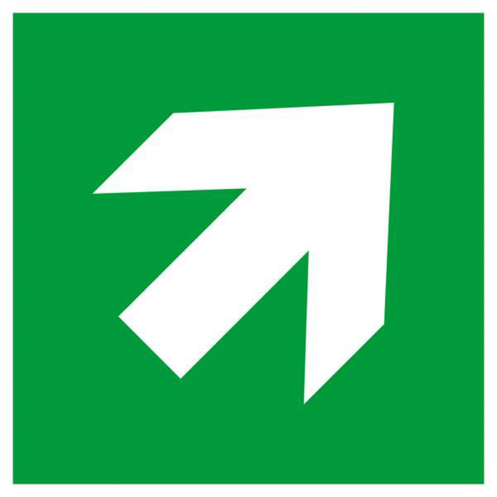 PANNEAU FLECHE 45° 200X200MM TALIAPLAST - 628419