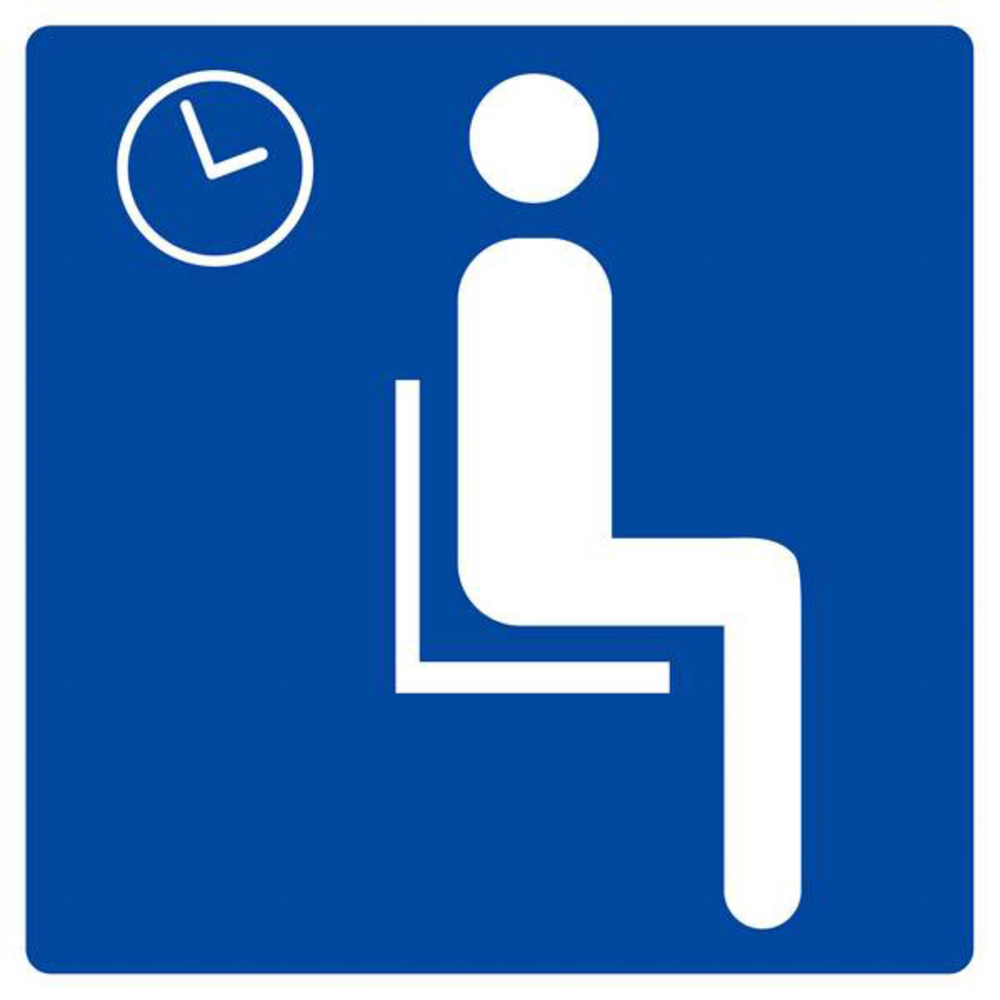 Panneau rigide SALLE D'ATTENTE 200X200MM TALIAPLAST - 628607