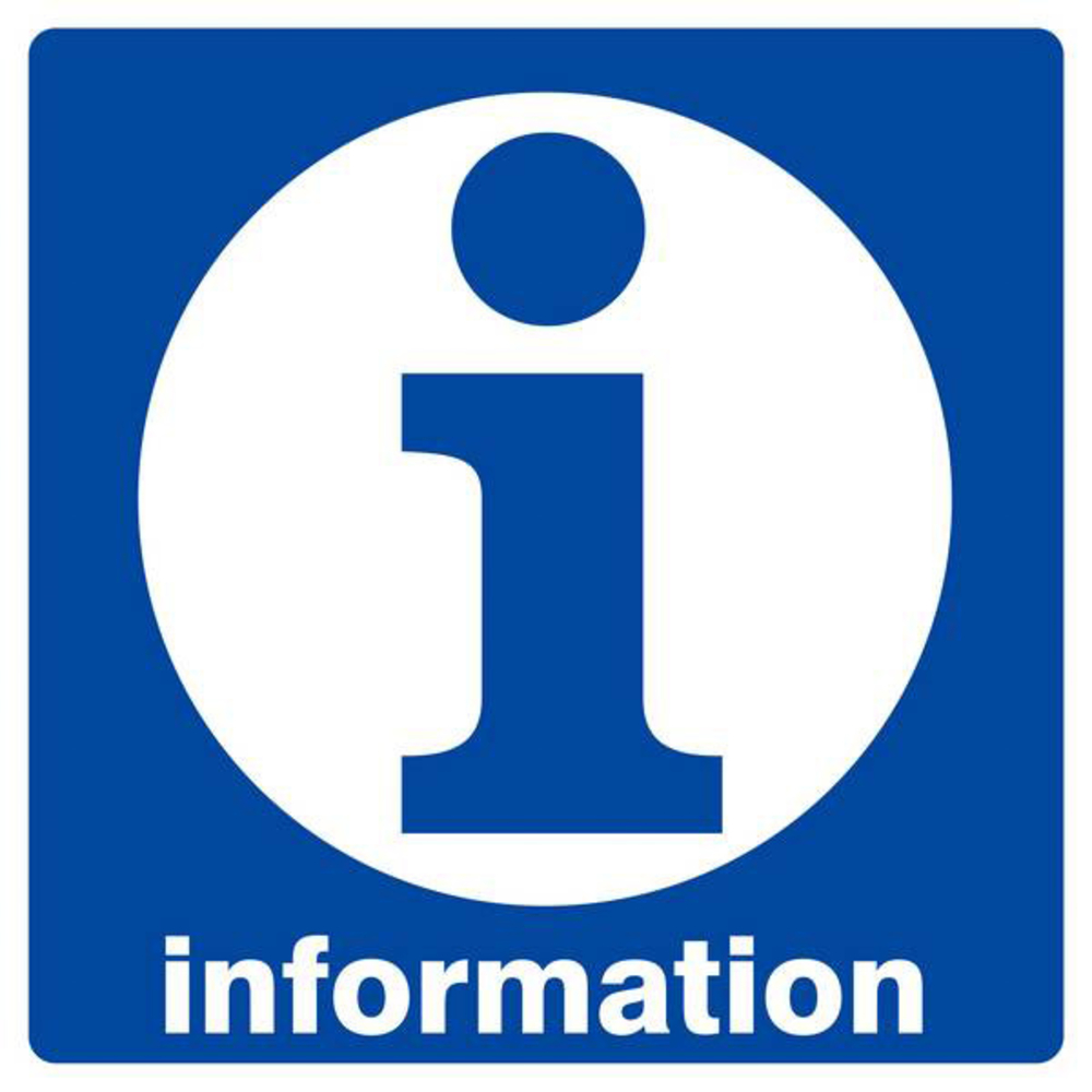 Panneau rigide INFORMATION 200X200MM TALIAPLAST - 628612