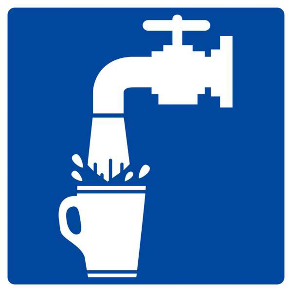 Panneau rigide EAU POTABLE 200X200MM TALIAPLAST - 628617