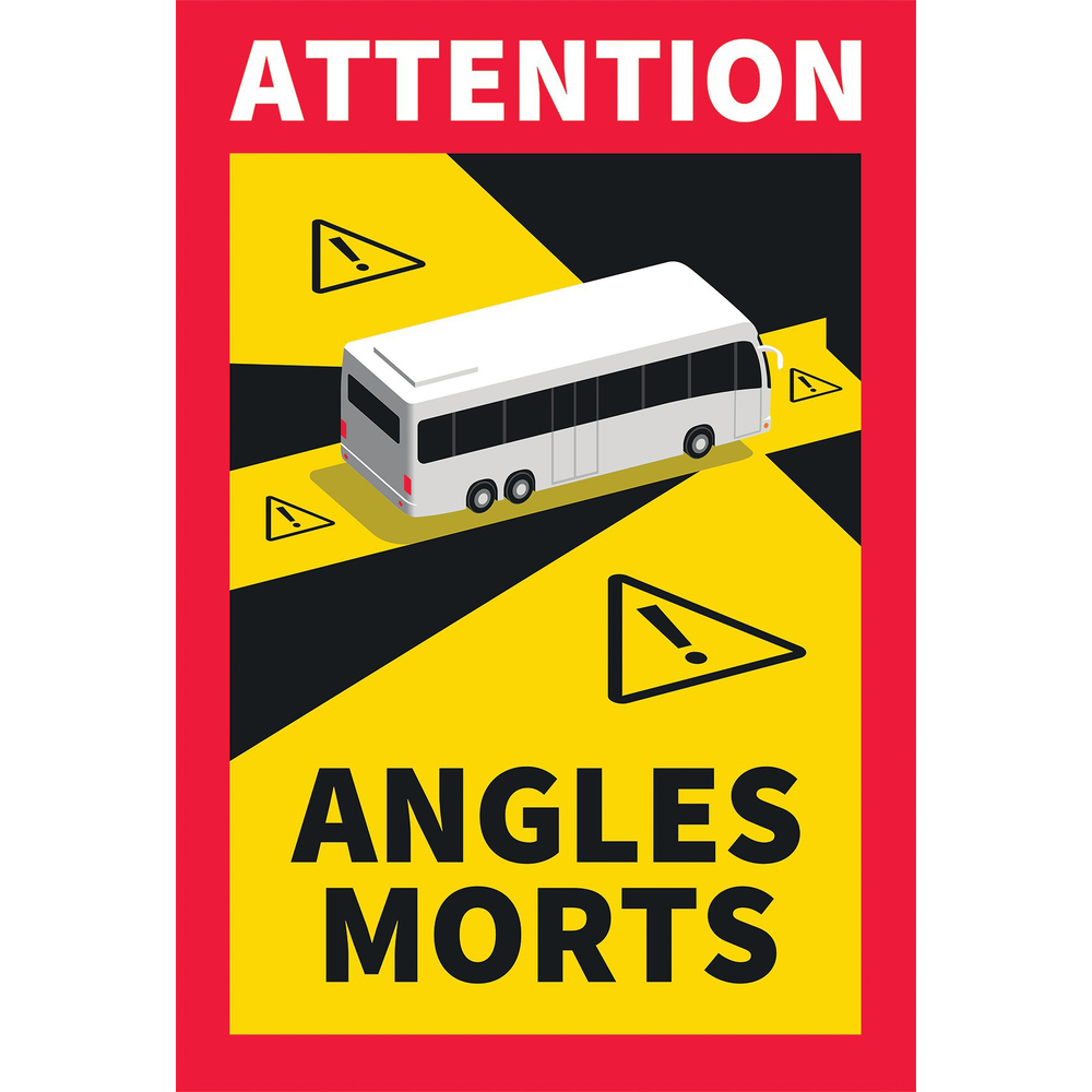 Angles morts bus 250x170mm adhesif TALIAPLAST - 629102