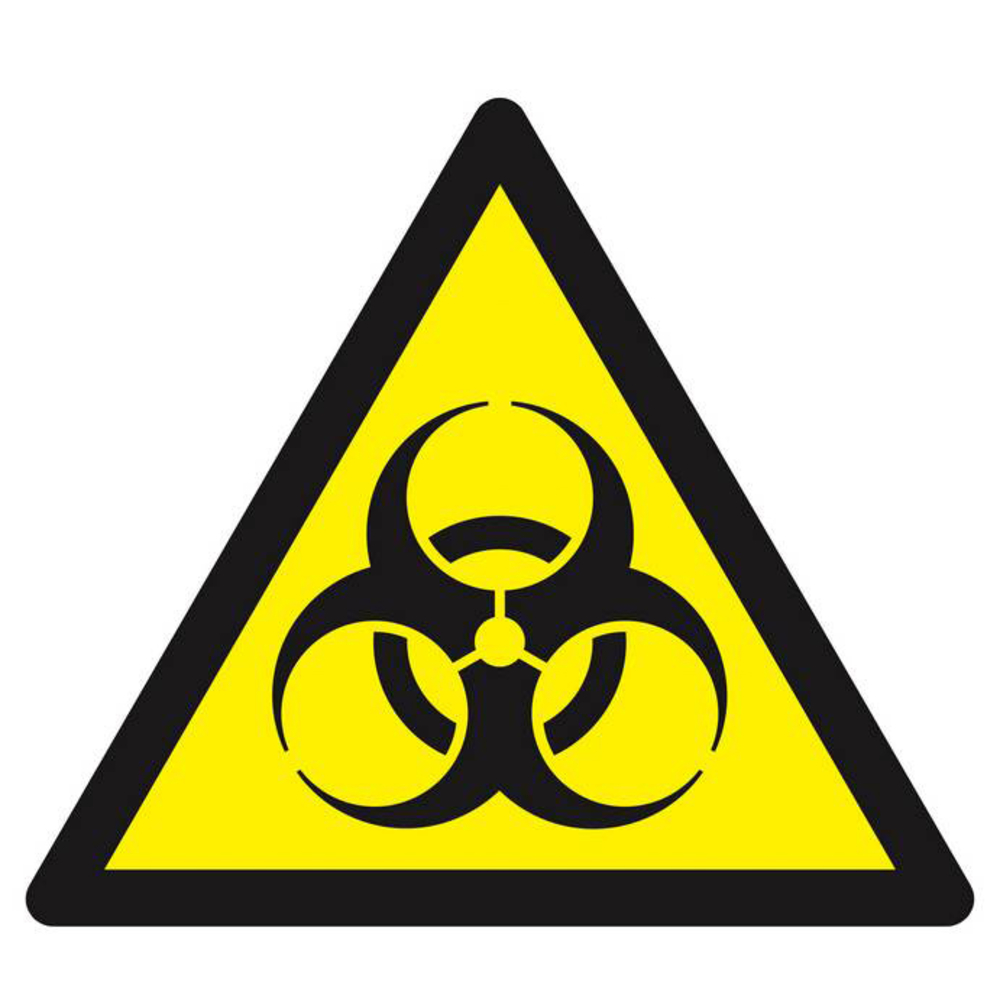 Panneau rigide DANGER, RISQUE BIOLOGIQUE 300X300X300MM TALIAPLAST - 629305