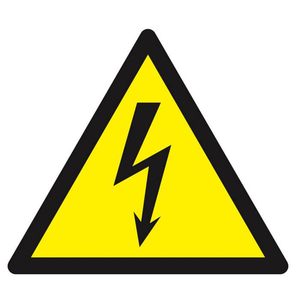 Panneau rigide DANGER PS choc, ÉLECTRICITÉ 300X300X300MM TALIAPLAST - 629312